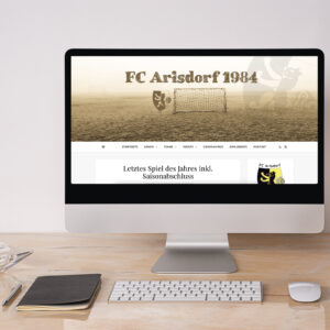 Read more about the article Webdesign “FC Arisdorf”
