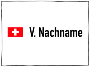 Rallybeschriftung Schweiz (2 Stk.)
