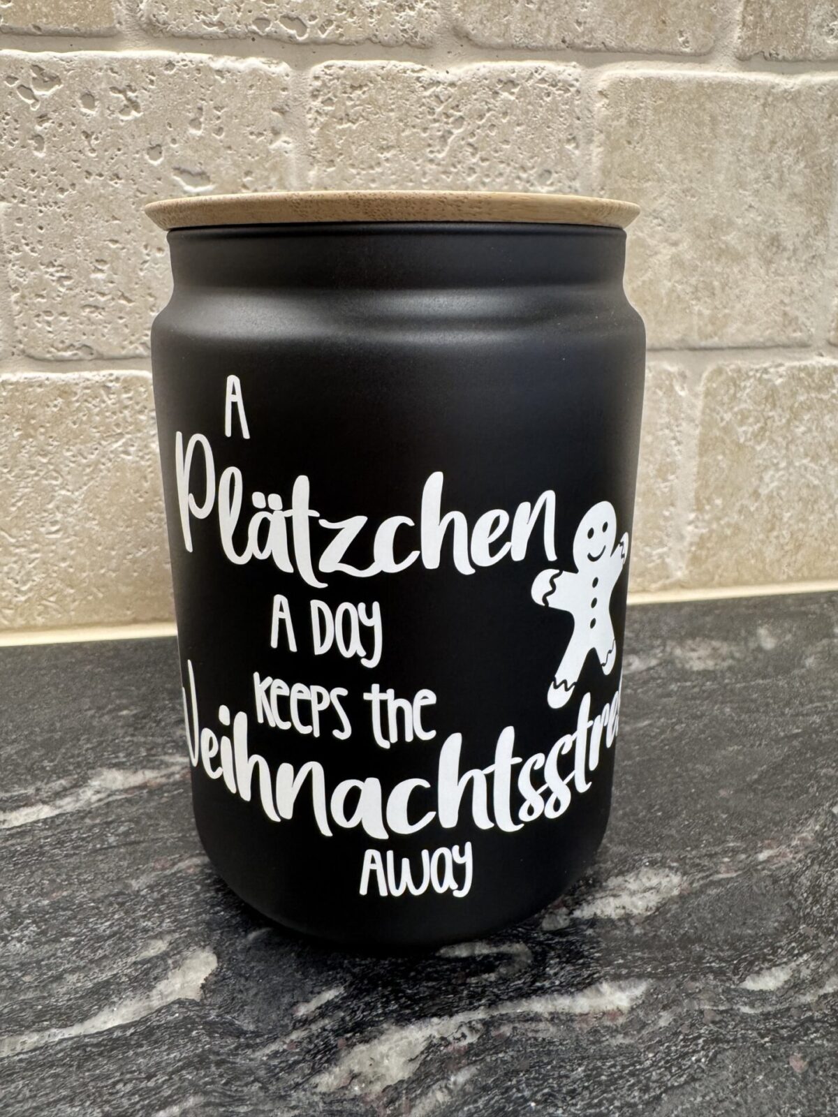 Weihnachtsdose Beschriftung von Texo-Desing Bornhauser Arisdorf