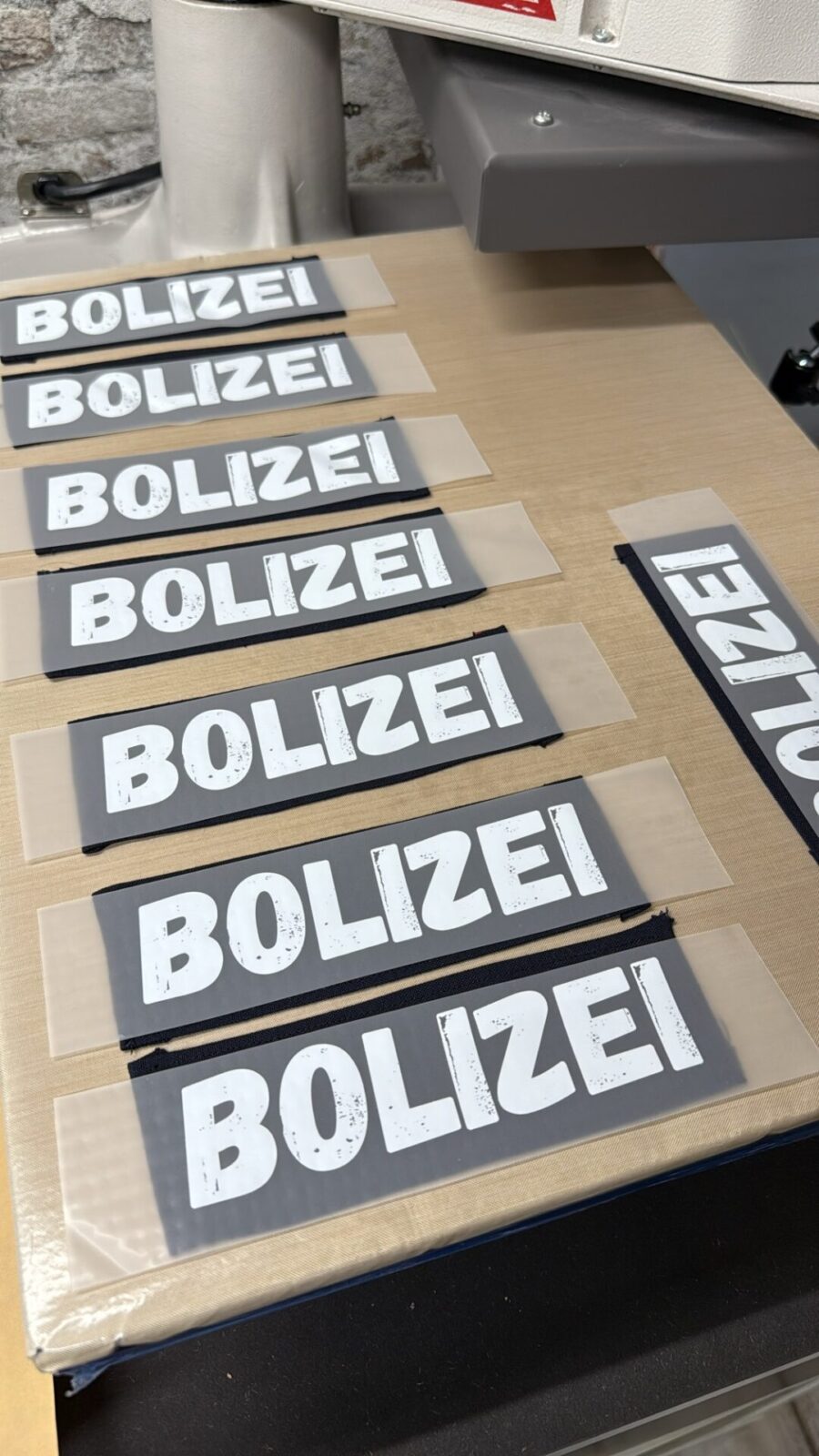Bolizei für die Fasnacht