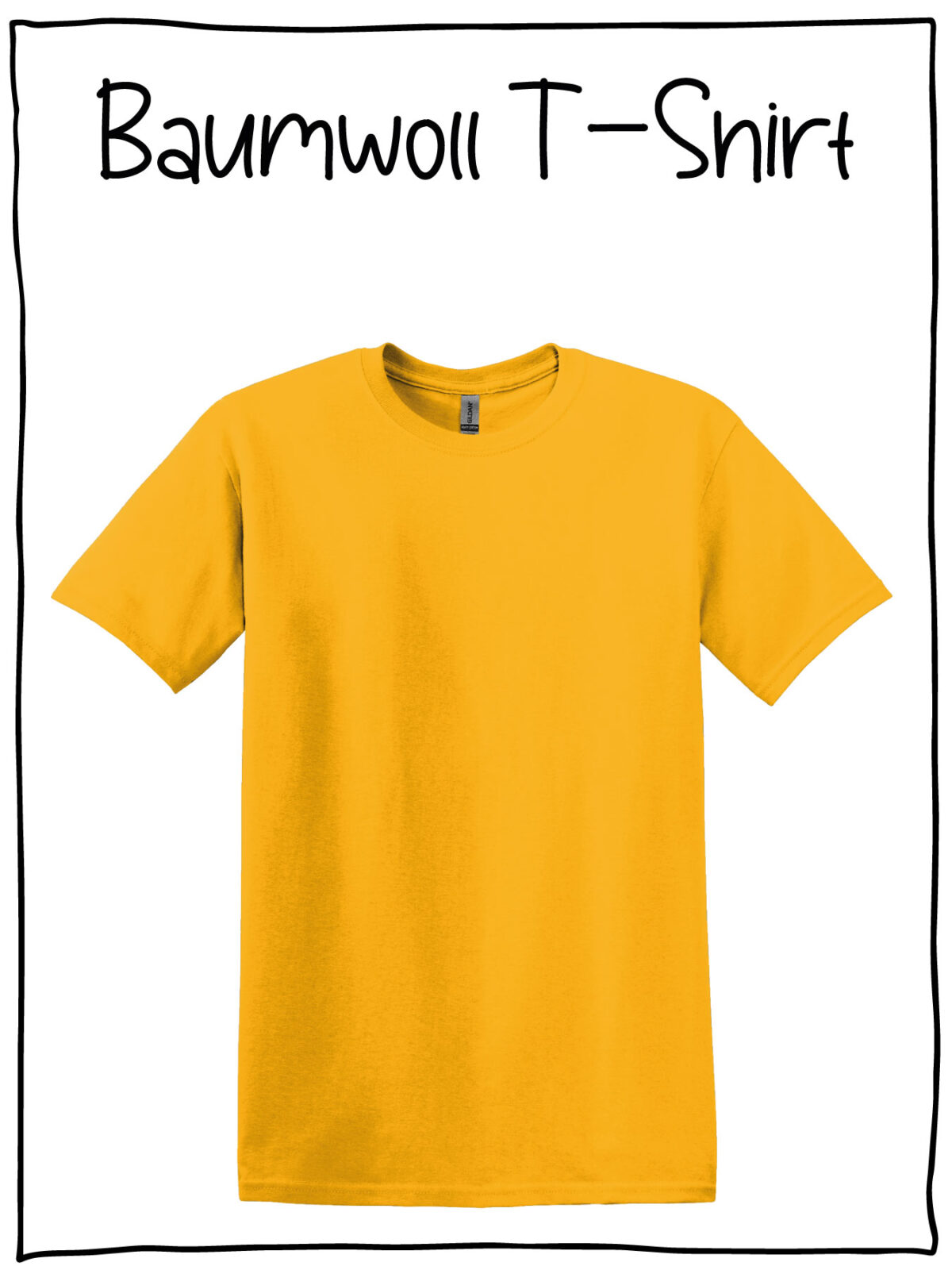 Baumwoll T-Shirt  von Texo-Design Bornhauser