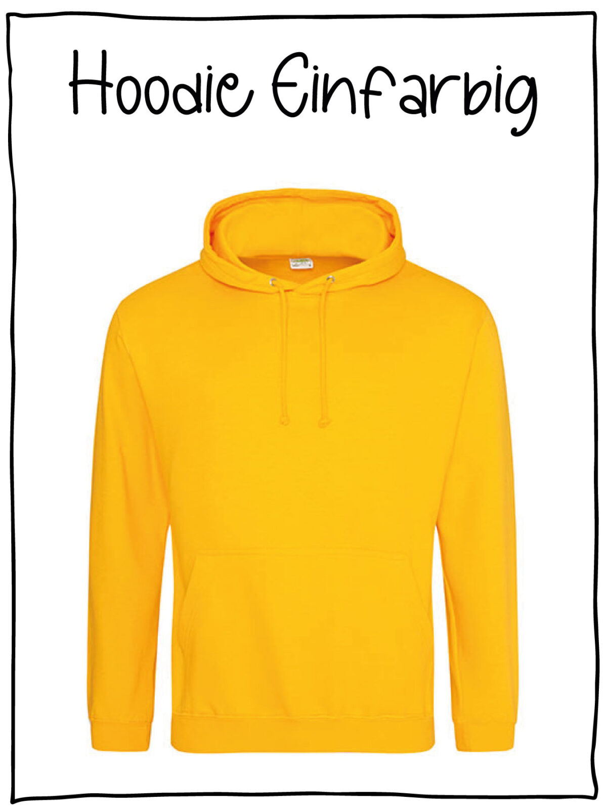 Hoodie Einfarbig  von Texo-Design Bornhauser