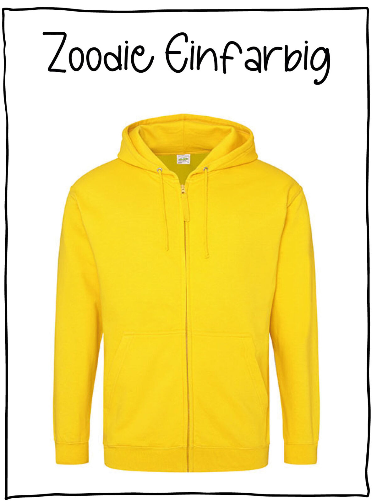 Zoodie Einfarbig  von Texo-Design Bornhauser